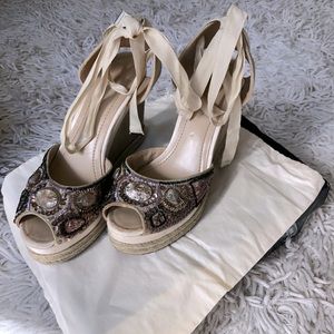 Beautiful BCBG Wedges